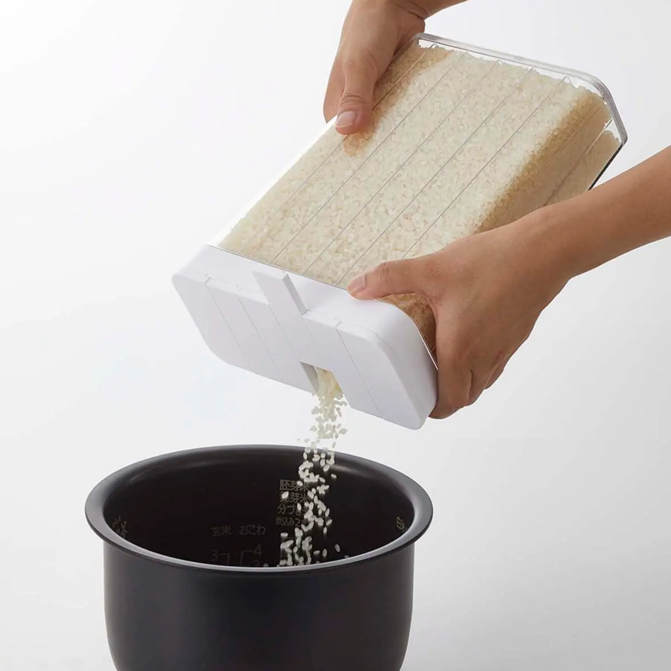 1合分別 冷蔵庫用米びつ  tower